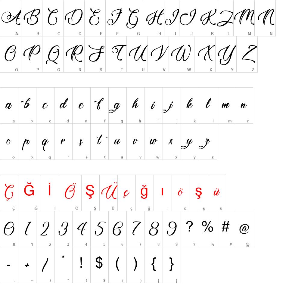 Tale of Hawks font